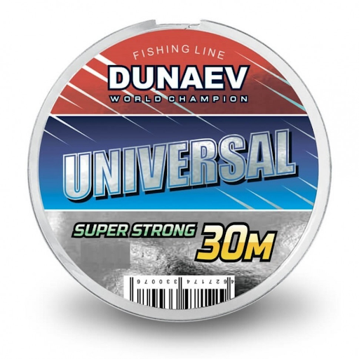 Леска Dunaev Universal 30м.0,12мм, Россия