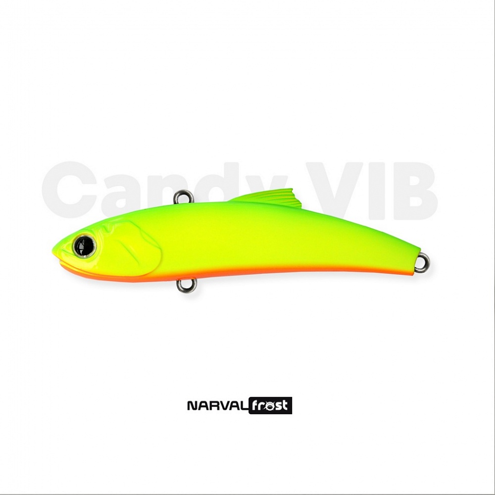 Раттлин Narval Frost Candy Vib 85mm.26g.#005-Limetreuse , Narval