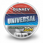 Леска Dunaev Universal 30м.0,12мм, Россия