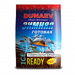 Прикормка Дунаев ICE READY"Универсальная черная" 0,5кг., Россия