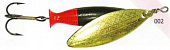 Блесна Mepps Aglia Long Heavy 1 (8,0гр.) (лепесток золото, сердечник черн/крас), Mepps