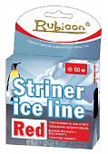 Леска Rubicon Striner Ice Line 50m d=0,20mm (red), Rubicon