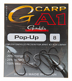 Крючки Gamakatsu Hook A1 G-Carp Pop Up №8, Япония